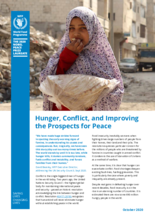 Hunger, Conflict, and Improving the Prospects for Peace 2020 -tiedote